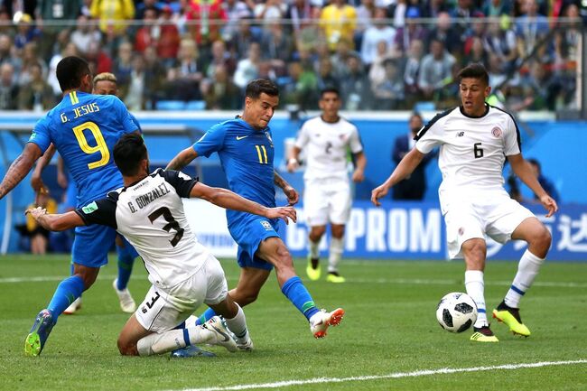 Màn so tài giữa Brazil vs Costa Rica