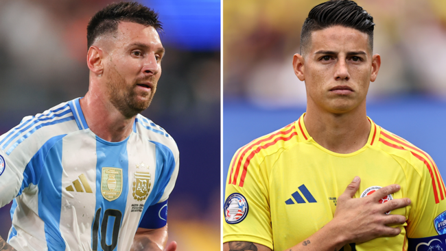 Màn so tài giữa Argentina vs Colombia