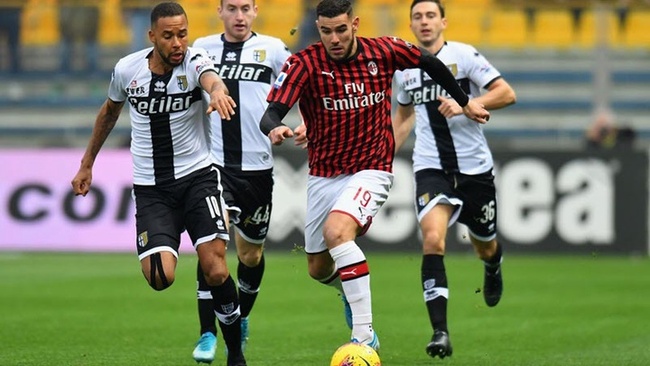 Màn so tài giữa Parma vs AC Milan